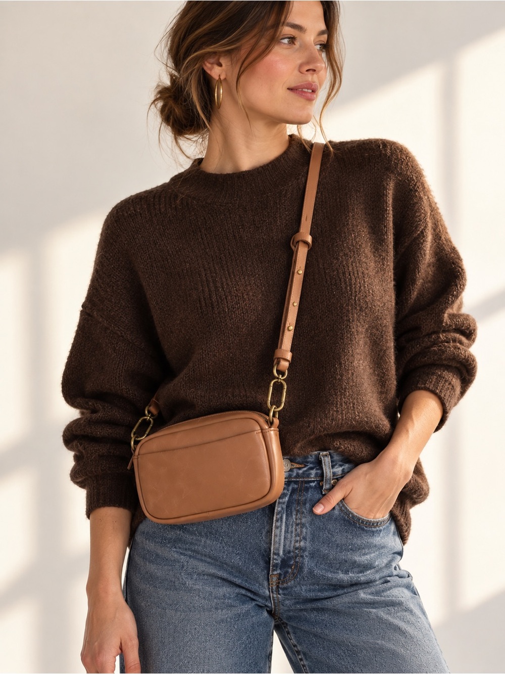 Madewell Leather Mini Camera Bag